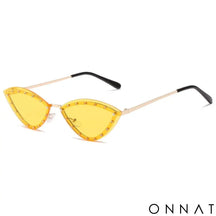 Óculos Sienna Dourado | Amarelo Sunglasses