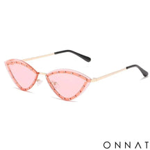 Óculos Sienna Dourado | Rosa Sunglasses